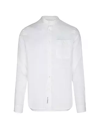 WOOLRICH | Chemise en lin coupe regular | weiss